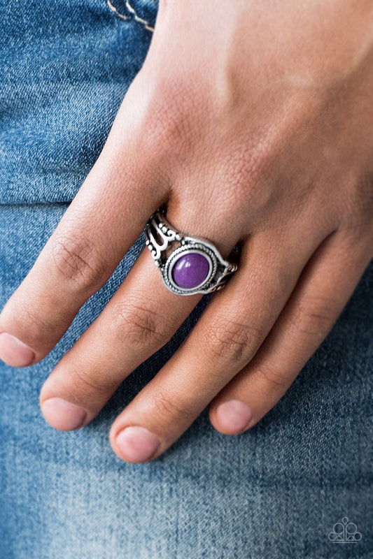 Paparazzi Peacefully Peaceful Purple Ring