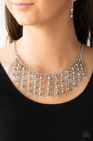 Rebel Remix Silver Paparazzi Necklace