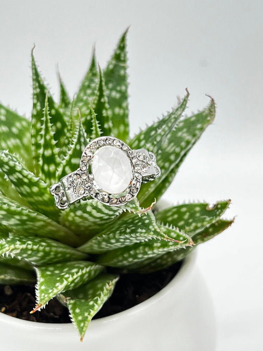 Dazzling I Do's White Paparazzi Ring