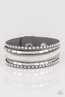 Seize The Sass Silver Paparazzi Urban Bracelet
