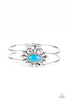 Serene Succulent Blue Paparazzi Bracelet