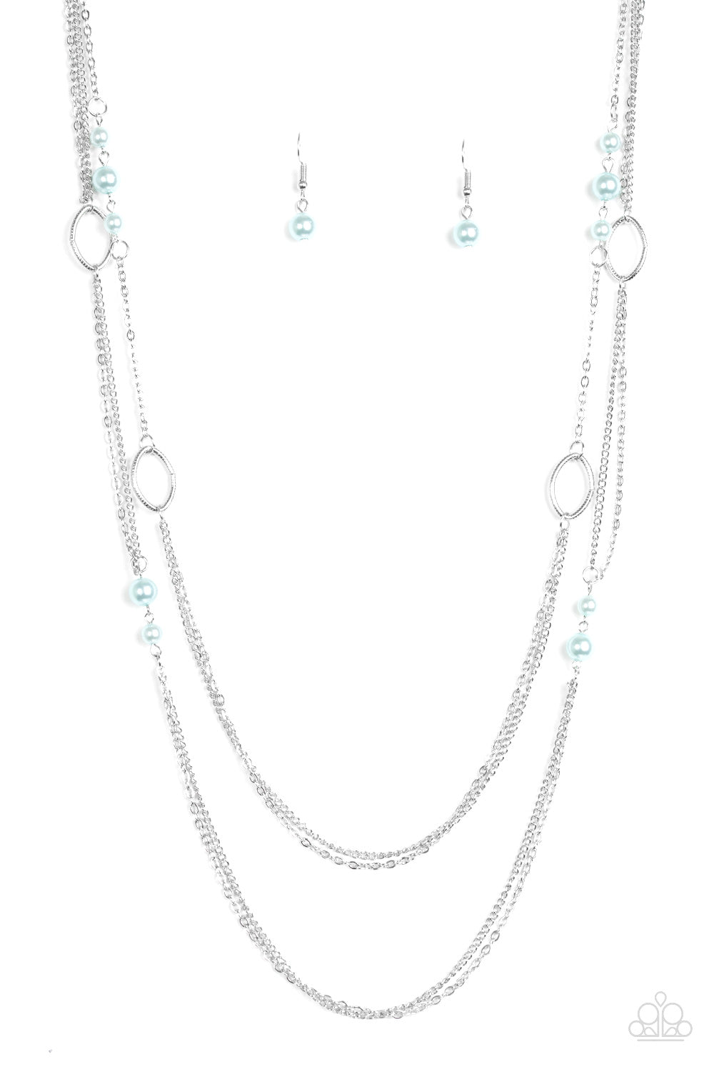 Paparazzi The New Girl In Town Blue Necklace