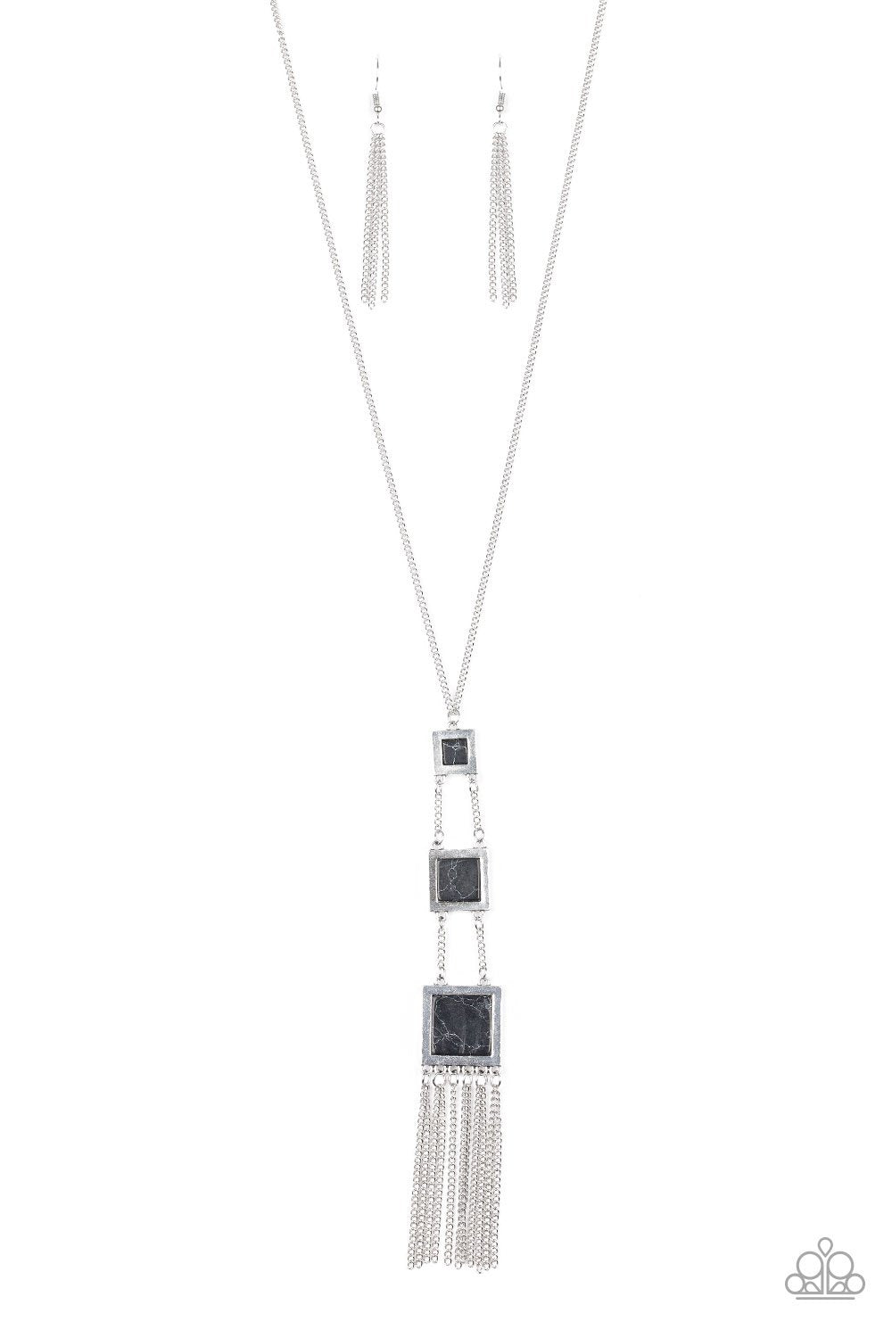 This Land is Your Land - Black Paparazzi Necklace