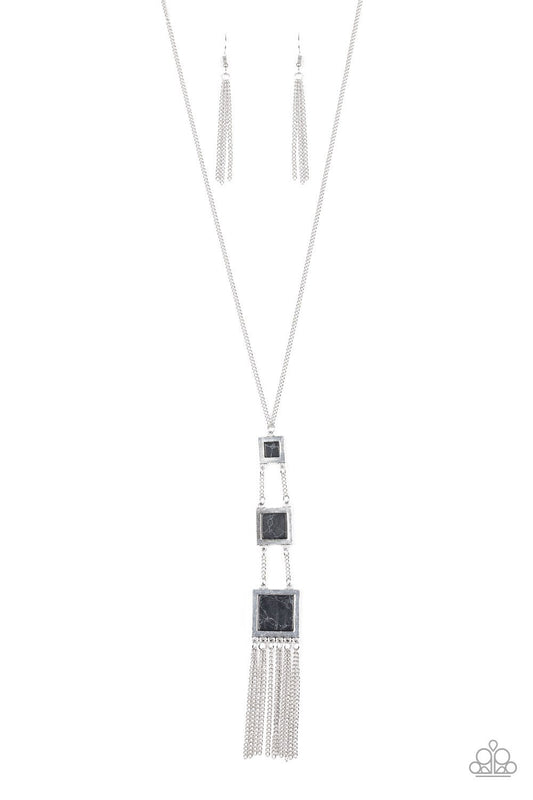 This Land is Your Land - Black Paparazzi Necklace